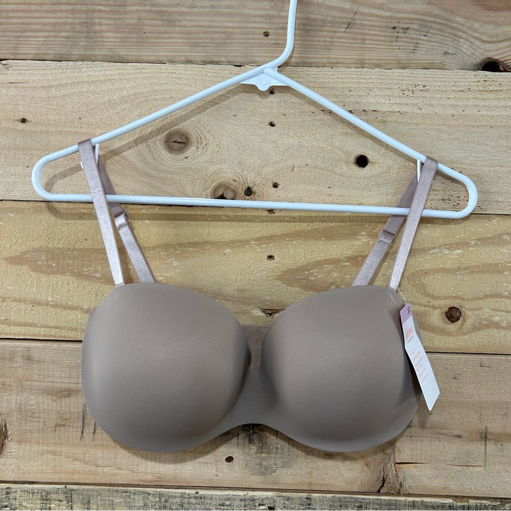 NWT  Warner's 36D Lightly Lined Cushioned Underwire Bra Detachable Straps